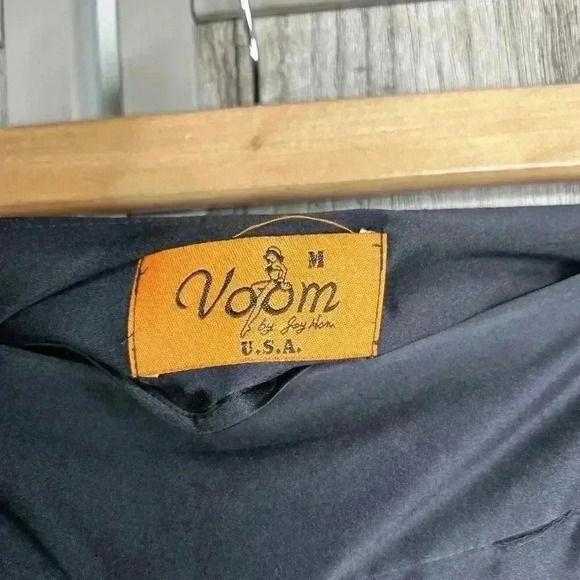 Voom Silk Pants Wide Leg By Joy Han Floral - Picture 5 of 7